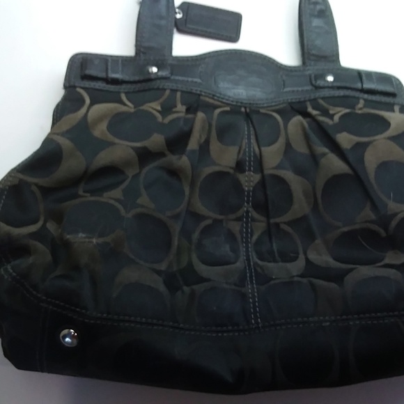 Coach Black Satchel - Picture 6 of 8